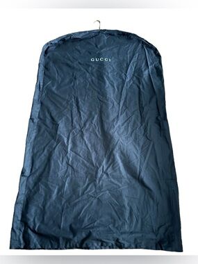 Gucci XL Duster Cover Garment Bag 54x32" Black Cotton